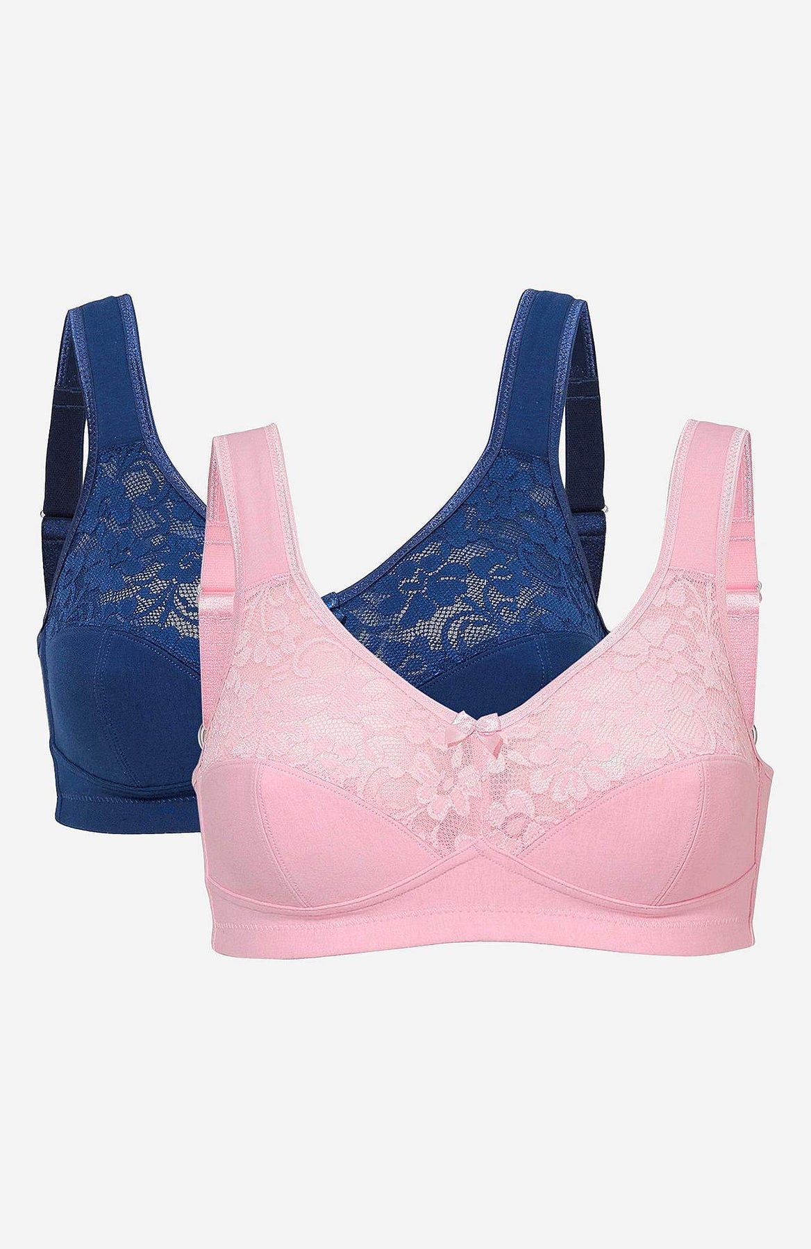 Ava | 2-pack mjuka bygel-BH:ar